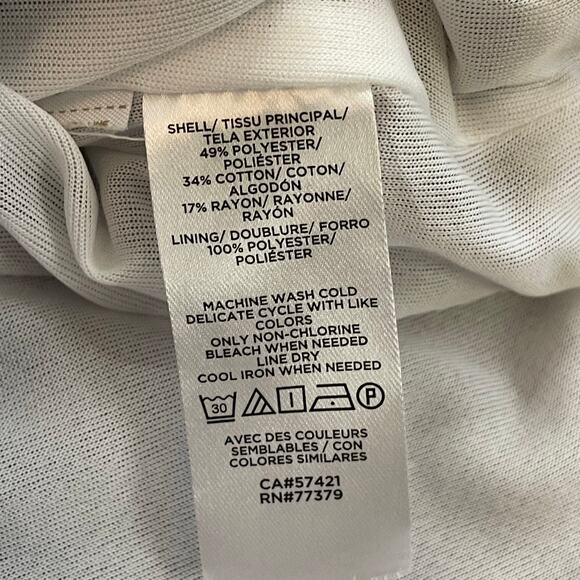 Ann Taylor Houndstooth 2 Piece Set Top & Skirt Tweed Knit Brown S MP Lined FA22 - Picture 16 of 16